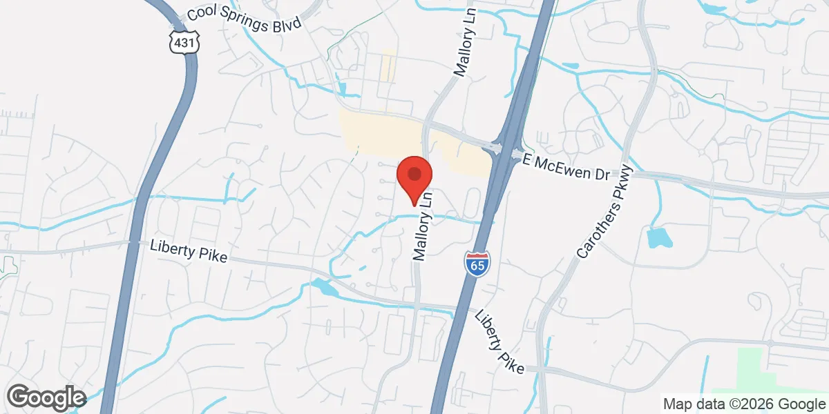 Map showing Level Up Men's Health location