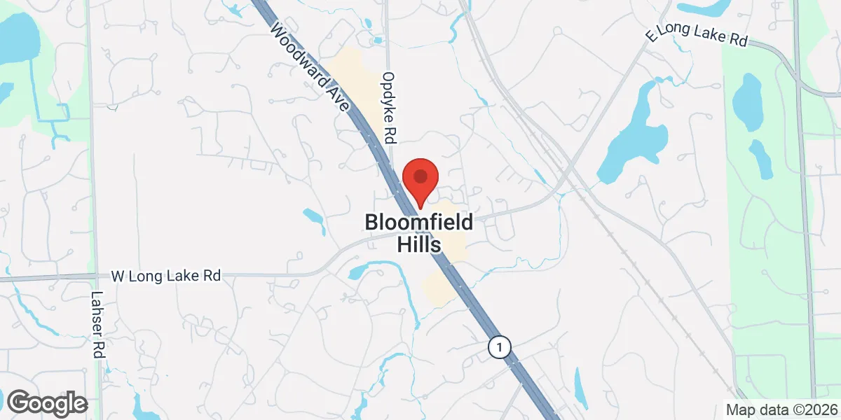 Map showing RegenCen: Dr. Gustav Lo, MD location