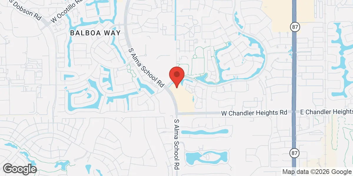 Map showing LoveJoy Hormone Clinic location