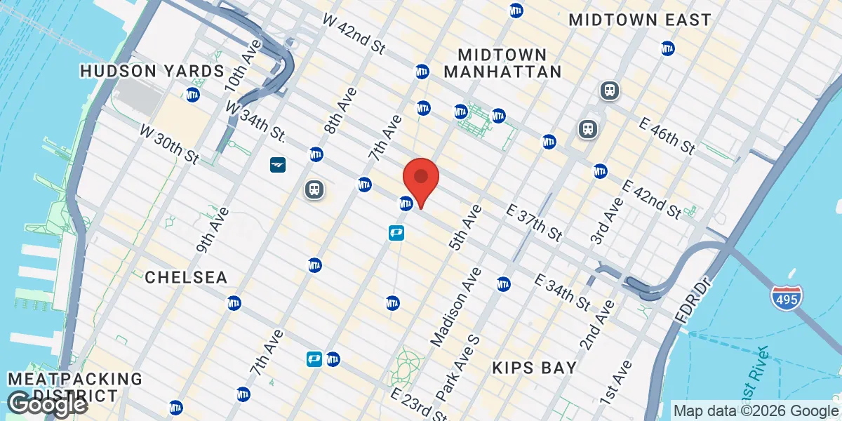 Map showing Clinic For Him location