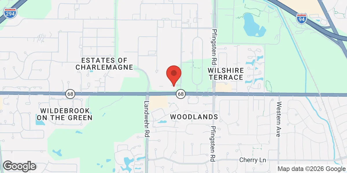 Map showing Ehormones MD Chicago HGH Therapy, Anti-Aging Clinic and Testosterone Replacement Therapy location
