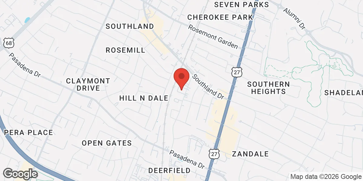 Map showing Lexington Wellness and Weight Loss location