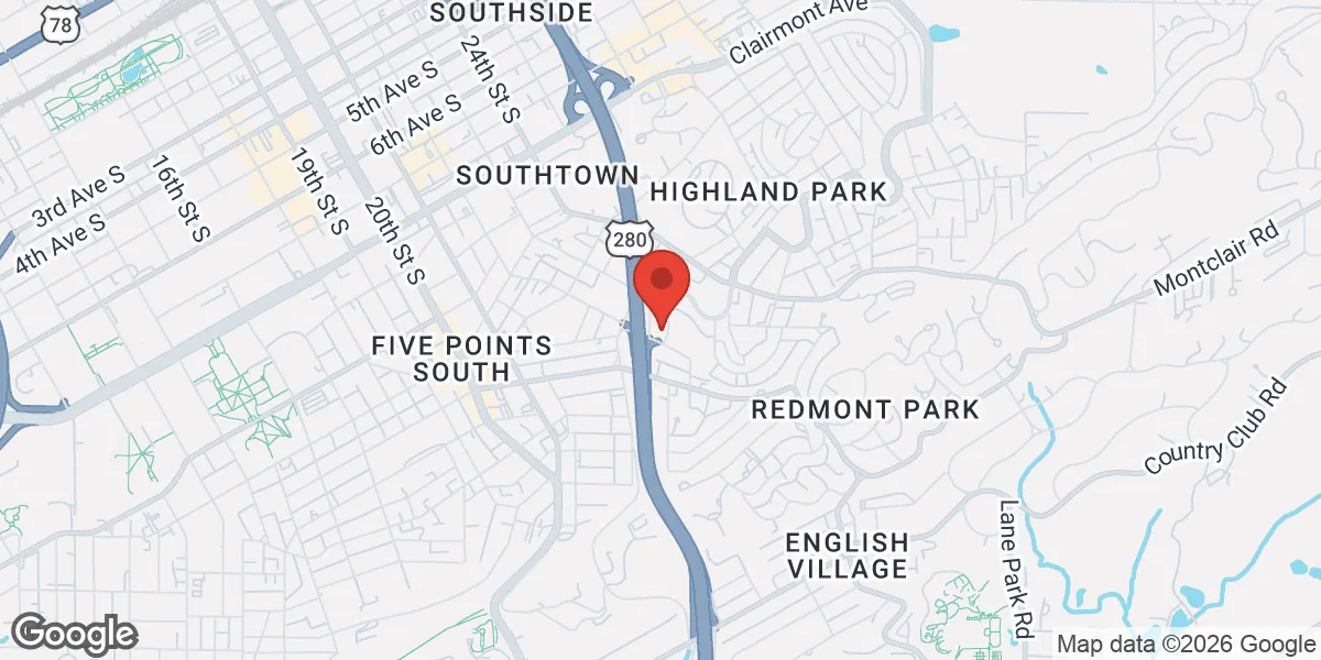 Map showing Vitality Testosterone Replacement Therapy Clinic location