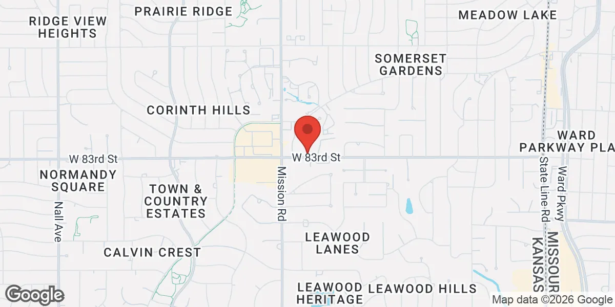 Map showing Natural Hormone Clinic location