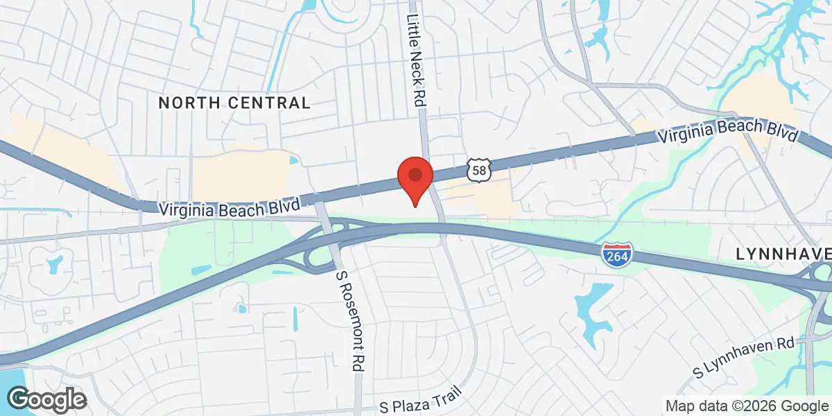 Map showing Advanced TRT Clinic location