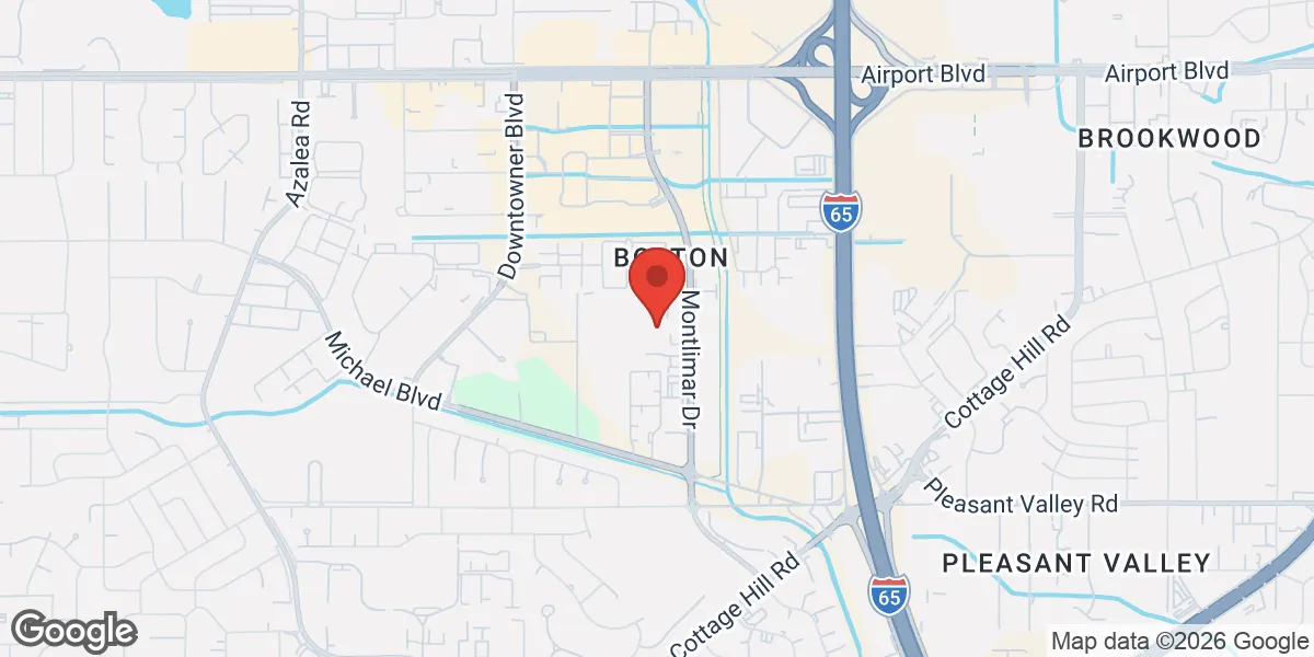 Map showing Gameday Men’s Health Mobile TRT Clinic location