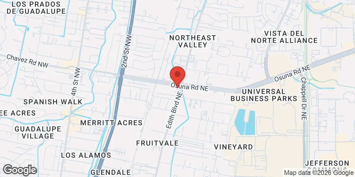 Map showing Q Health & Wellness location