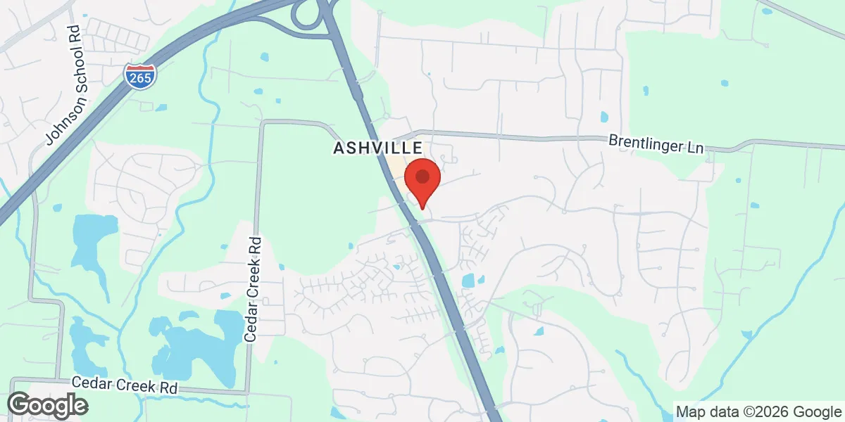 Map showing Ennu Fern Creek location