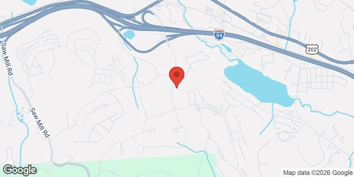 Map showing Gameday Men's Health Danbury location