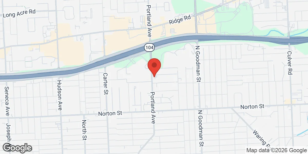 Map showing New York TRT location