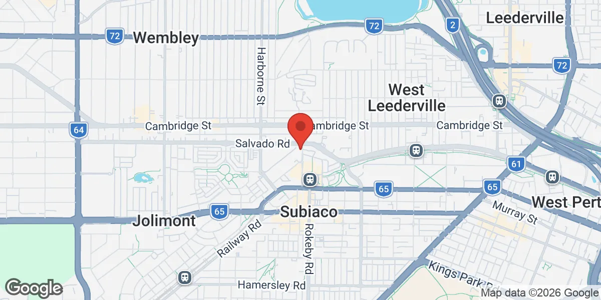 Map showing Men's Health Downunder WA location