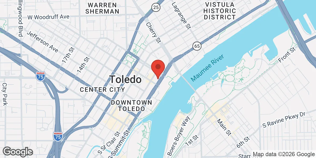 Map showing Advanced TRT Clinic location