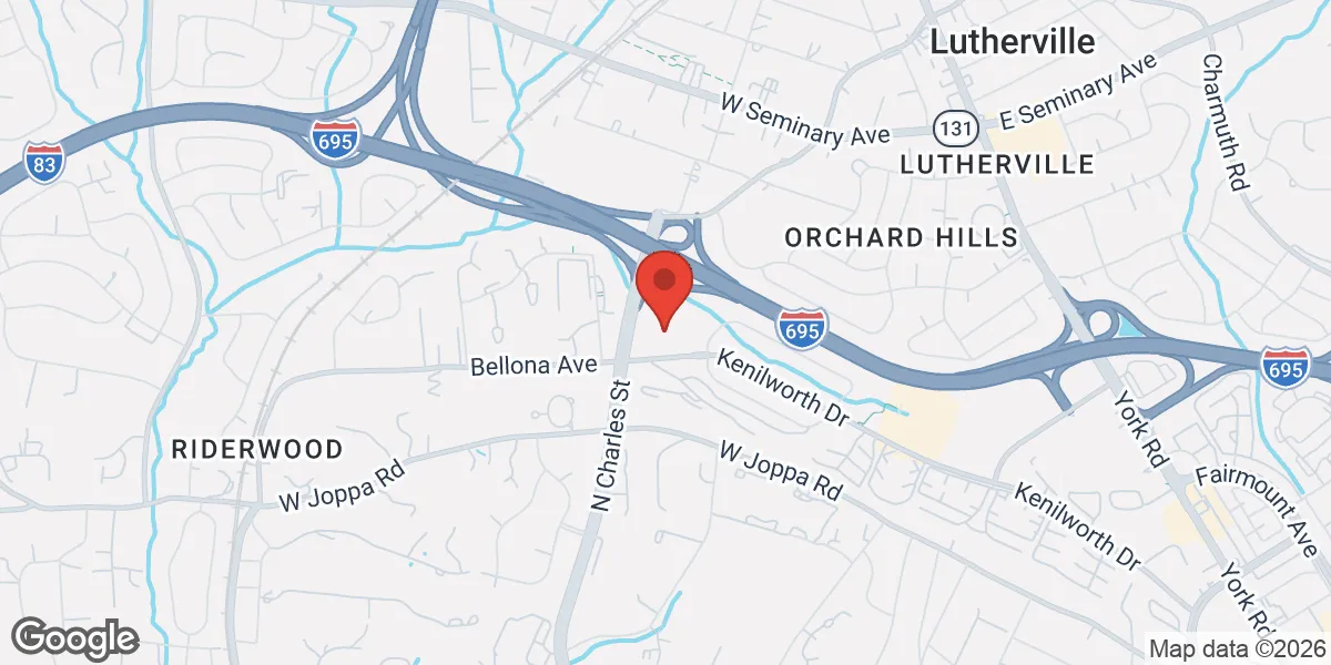 Map showing Cockeysville Clinic For Men location