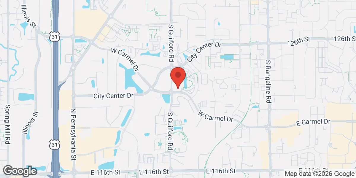 Map showing Low T Center Indianapolis | Men's Health & TRT Clinic location