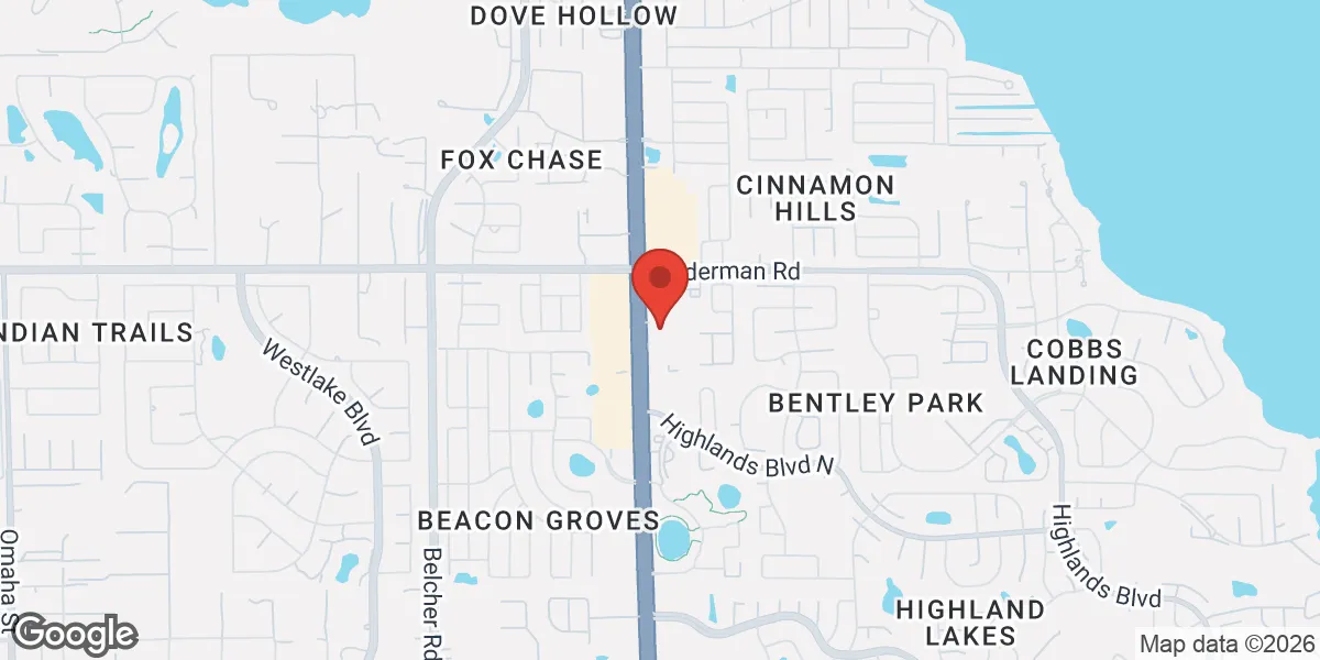 Map showing Gameday Men's Health Palm Harbor TRT, Peptide, and ED Clinic location