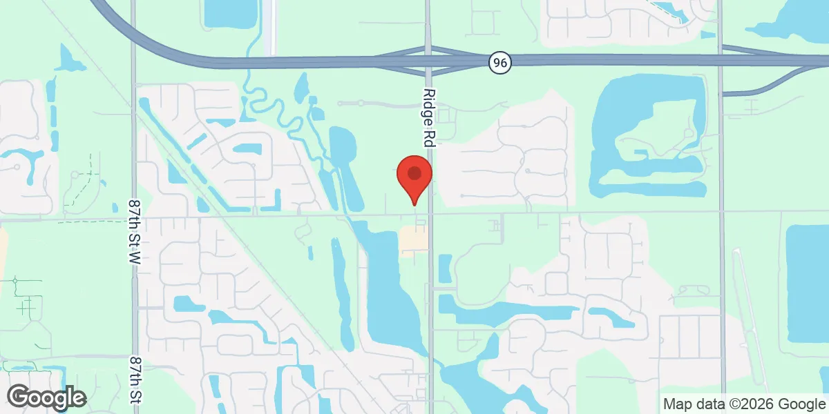 Map showing Gameday Men's Health West Wichita, KS location