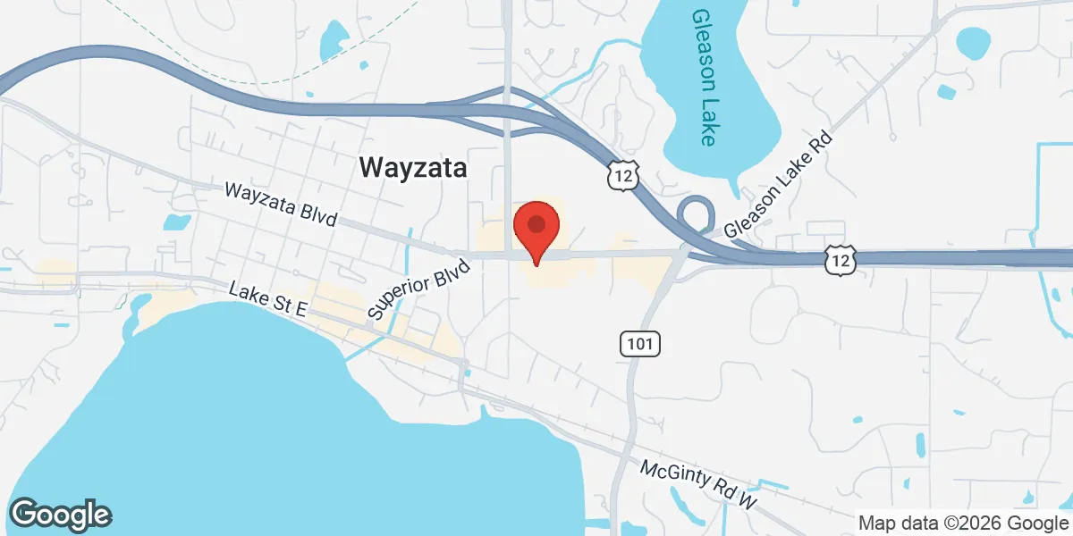 Map showing LAK MedSpa location