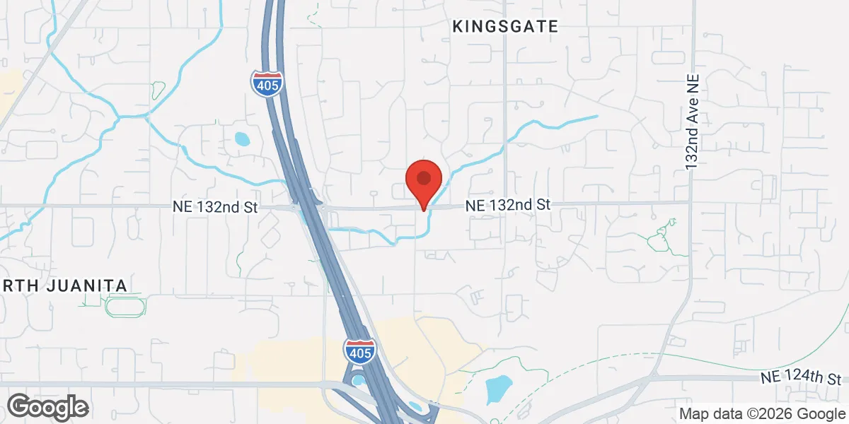 Map showing Northwest Institute for Healthy Sexuality location