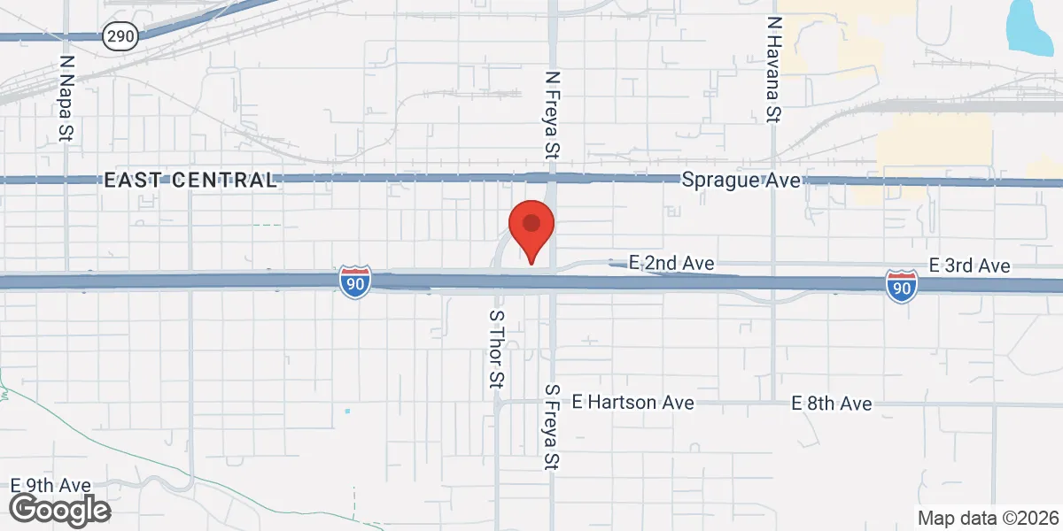 Map showing Anti-Aging Northwest location