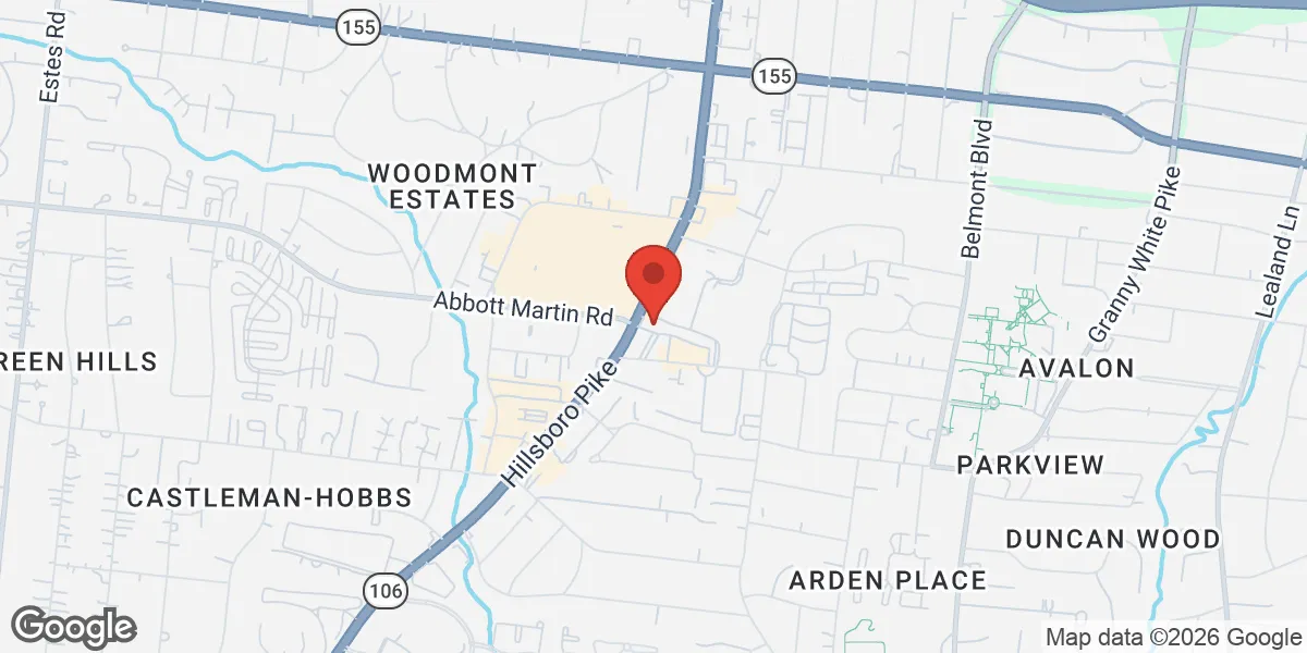 Map showing Serotonin Centers MedSpa location