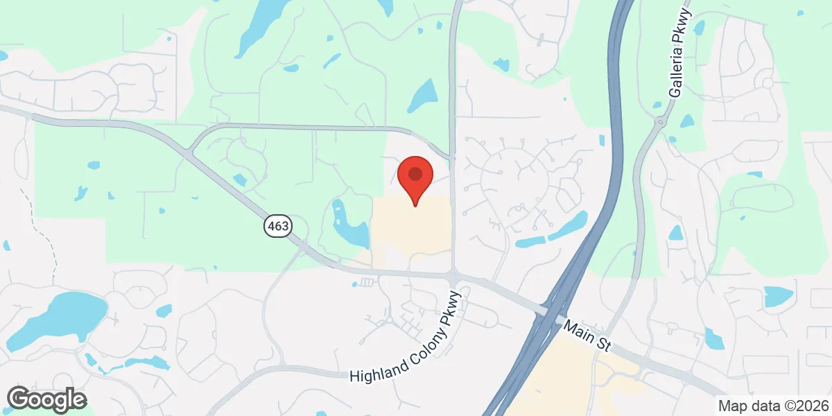 Map showing Ovation Wellness location