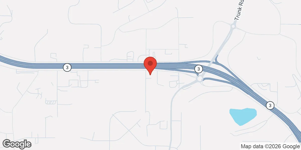 Map showing Precision Health Alaska location