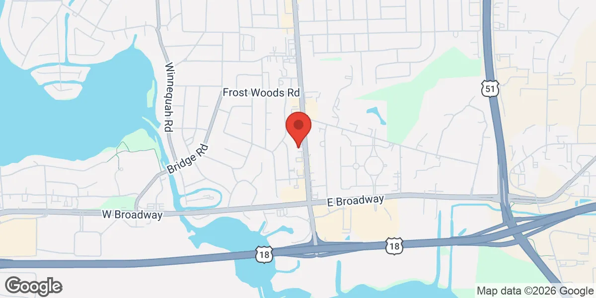 Map showing TRT Men’s Clinic Wi location