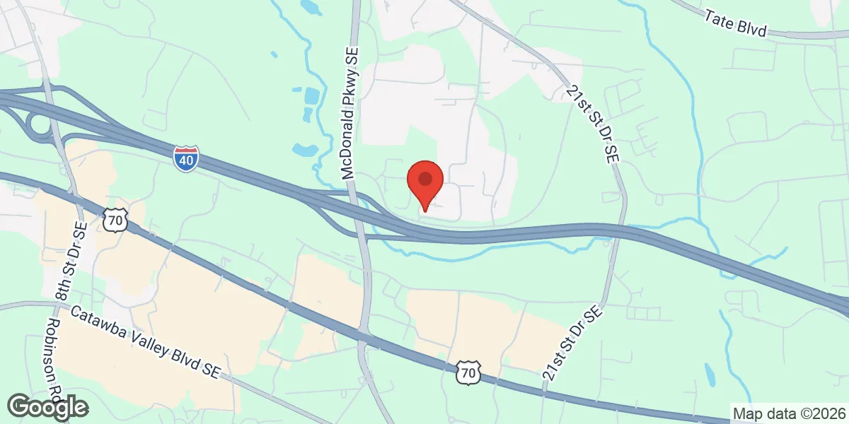 Map showing Optimal Man, PLLC location