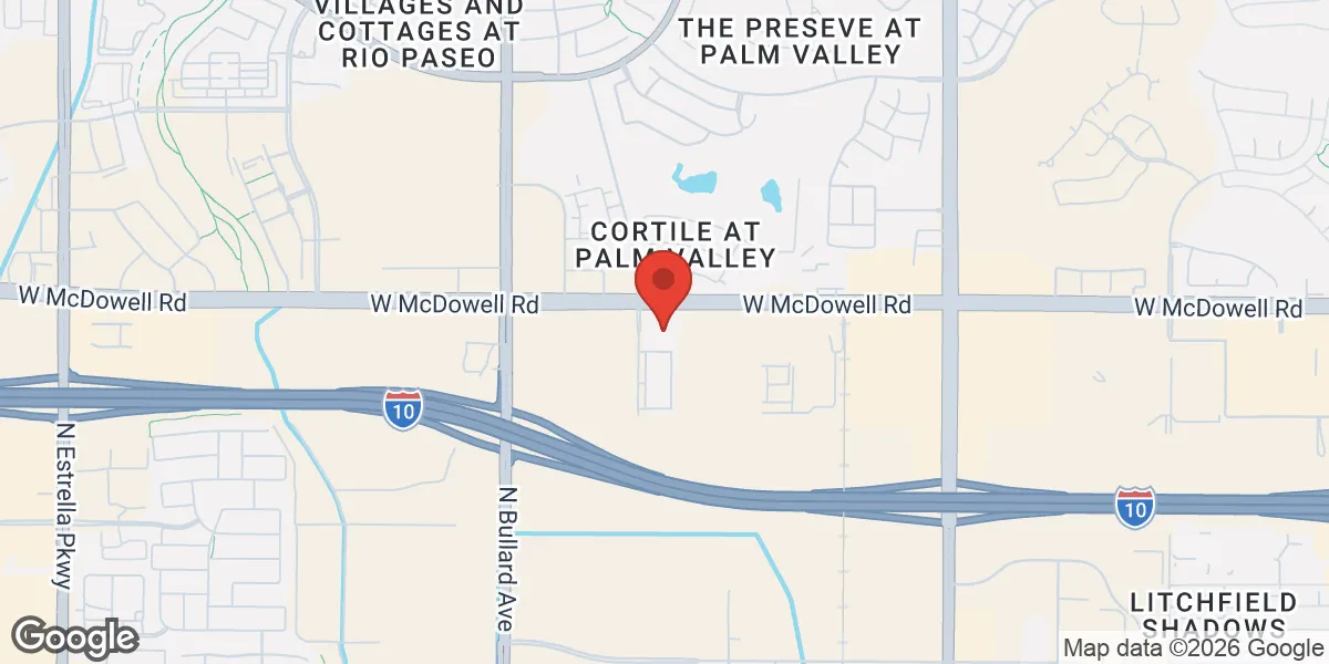 Map showing Ageless Men's Health location