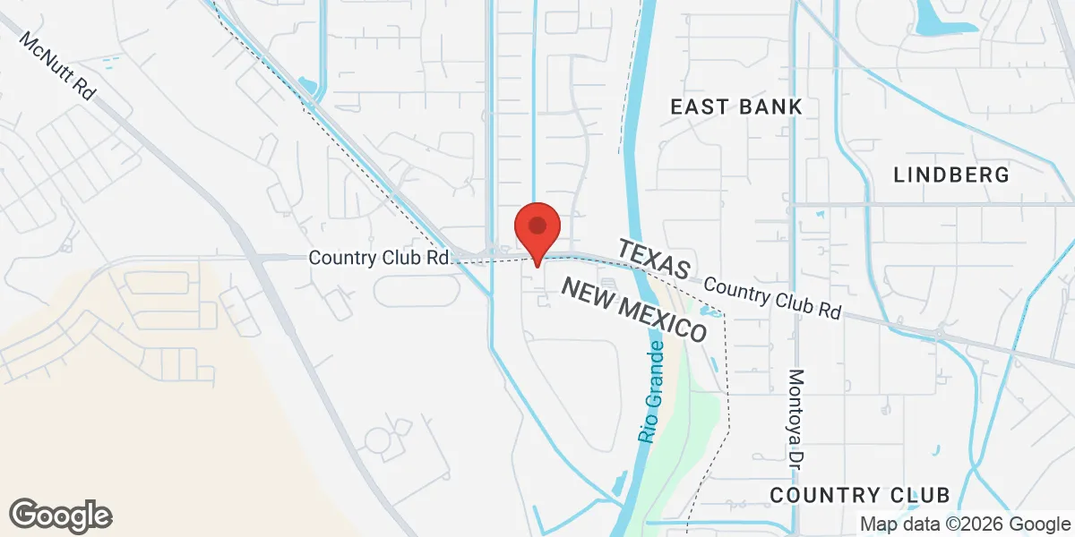 Map showing Santa Teresa Health and Hormone Clinic location