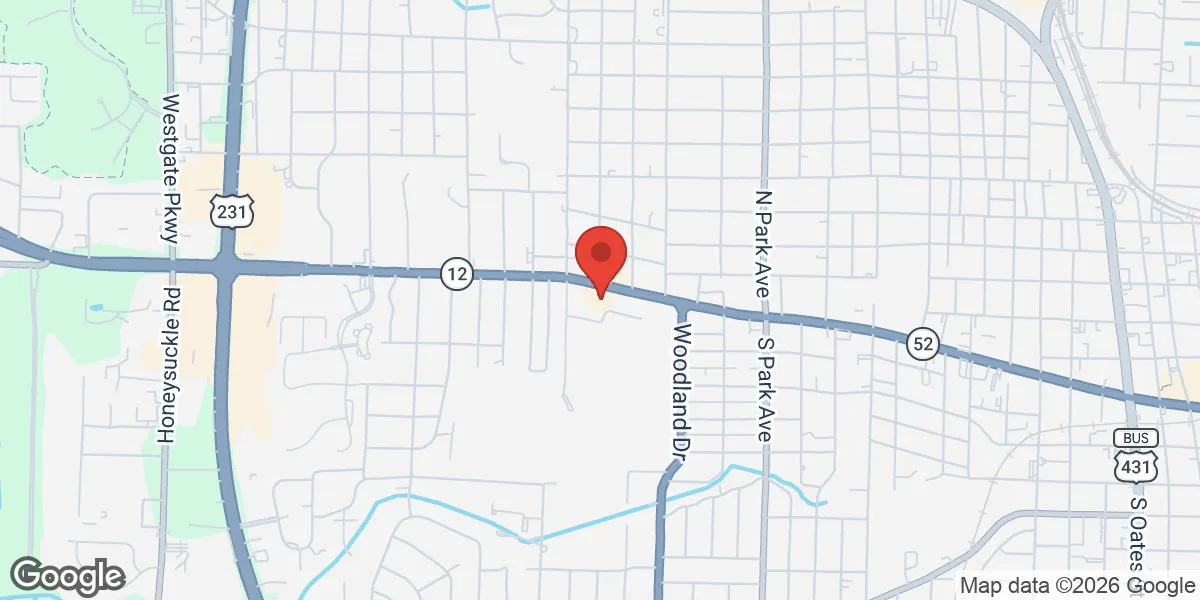 Map showing Clinic4Men.com location