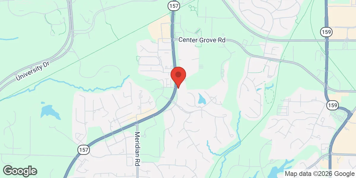 Map showing Gameday Men's Health Glen Carbon TRT, Weight Loss, Male Enhancement, ED Clinic location