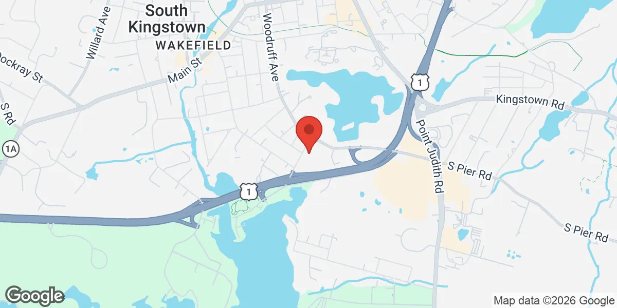 Map showing Rhode Island Wellness Clinic location