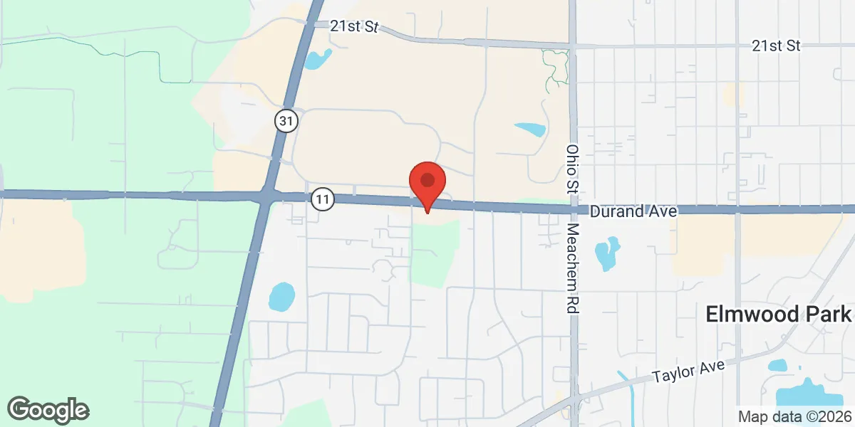 Map showing Great Lakes Testosterone location