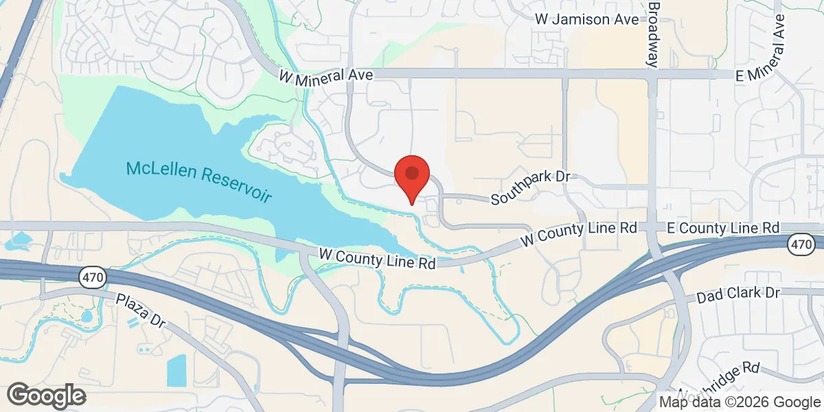 Map showing Castle Rock Hormone Health location