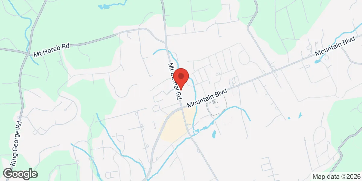 Map showing Gameday Men’s Health Warren location