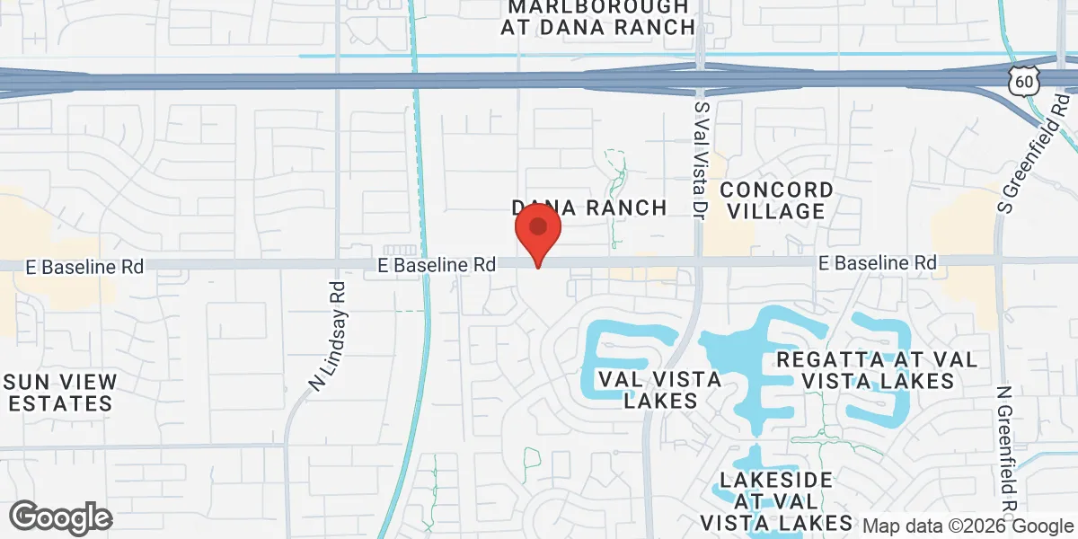 Map showing Vitality Testosterone Replacement Therapy Clinic location