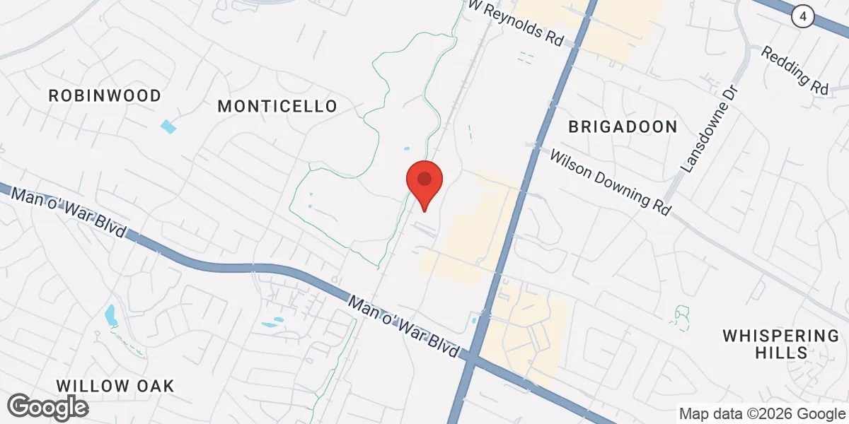 Map showing Optimize U - Fayette Mall | Hormone Clinic location