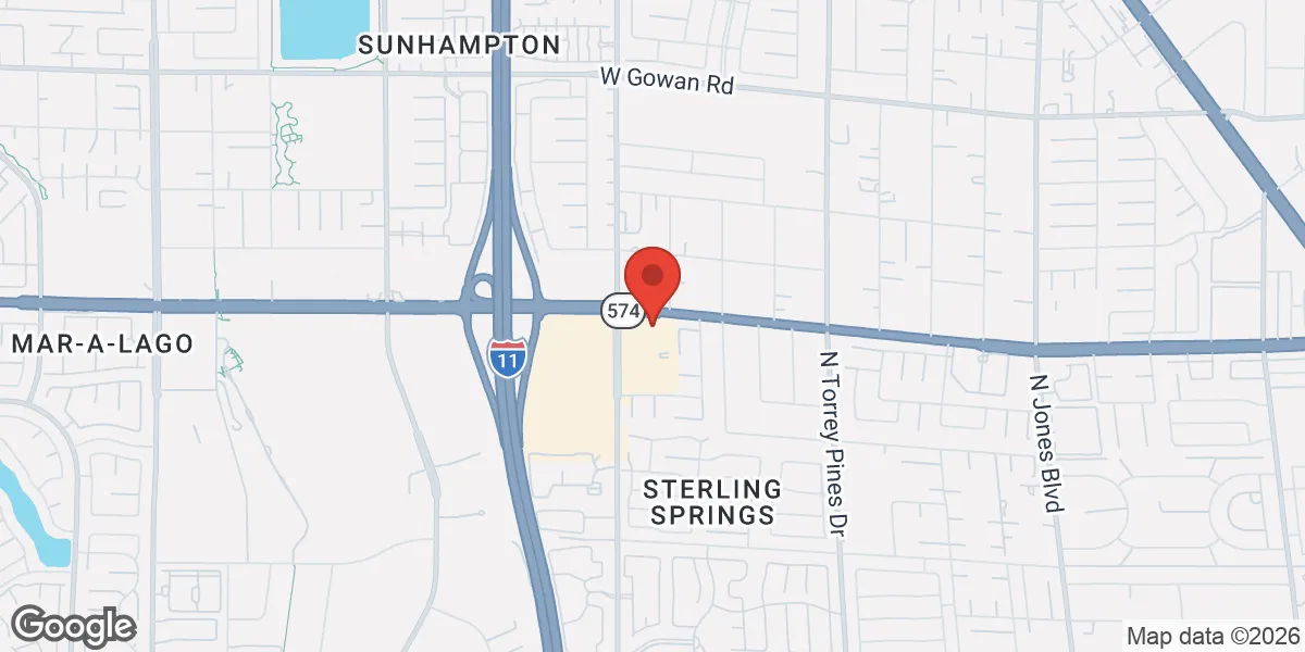 Map showing Advanced TRT Clinic location