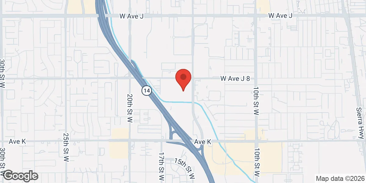 Map showing Gameday Men’s Health Lancaster location