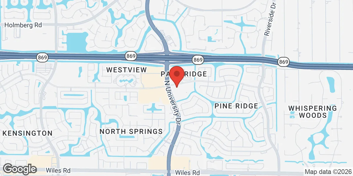 Map showing T Clinics USA location