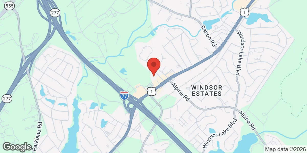 Map showing Gameday Men’s Health North Columbia TRT, Peptide, and ED Clinic location