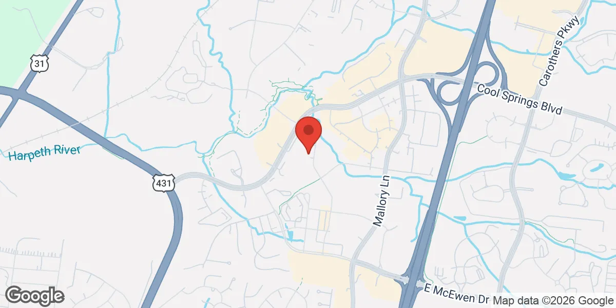 Map showing Ageless Men's Health location