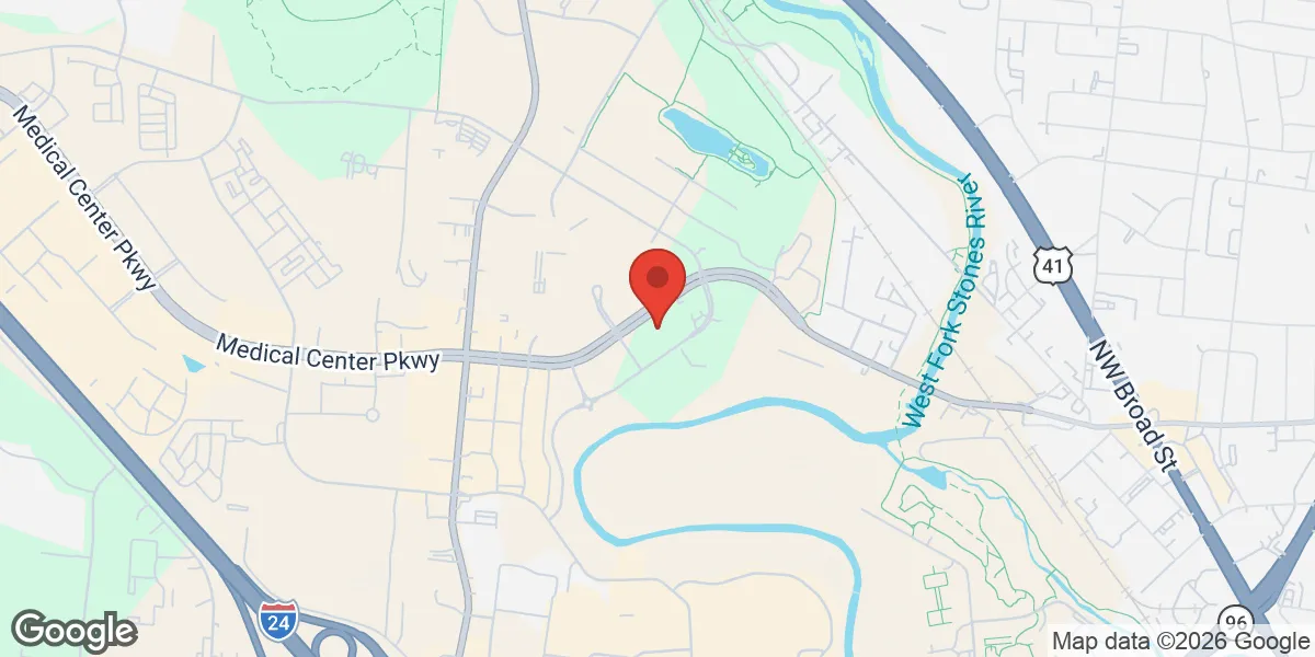 Map showing Vitality Testosterone Replacement Therapy Clinic location