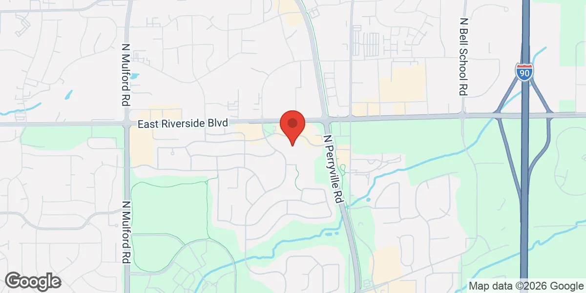 Map showing EliTest Health location