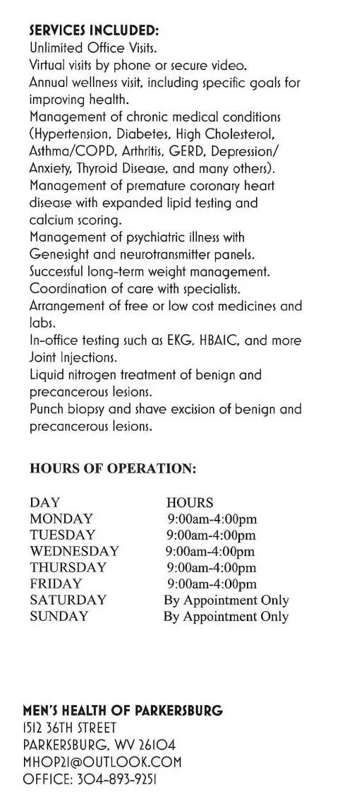 Men's Health of Parkersburg photo 4