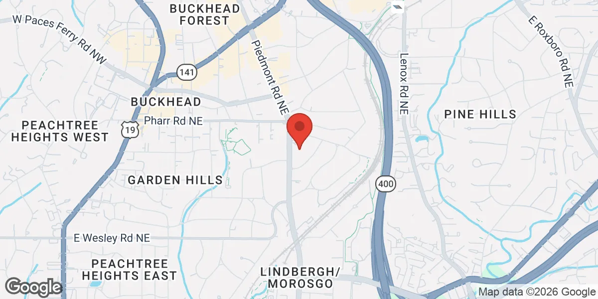 Map showing Ageless Men's Health location