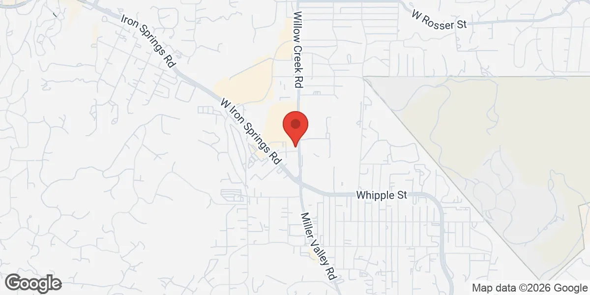 Map showing Men's Longevity Center location