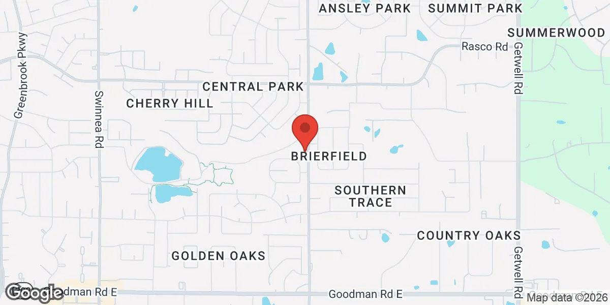 Map showing MidSouth Integrative Medical location