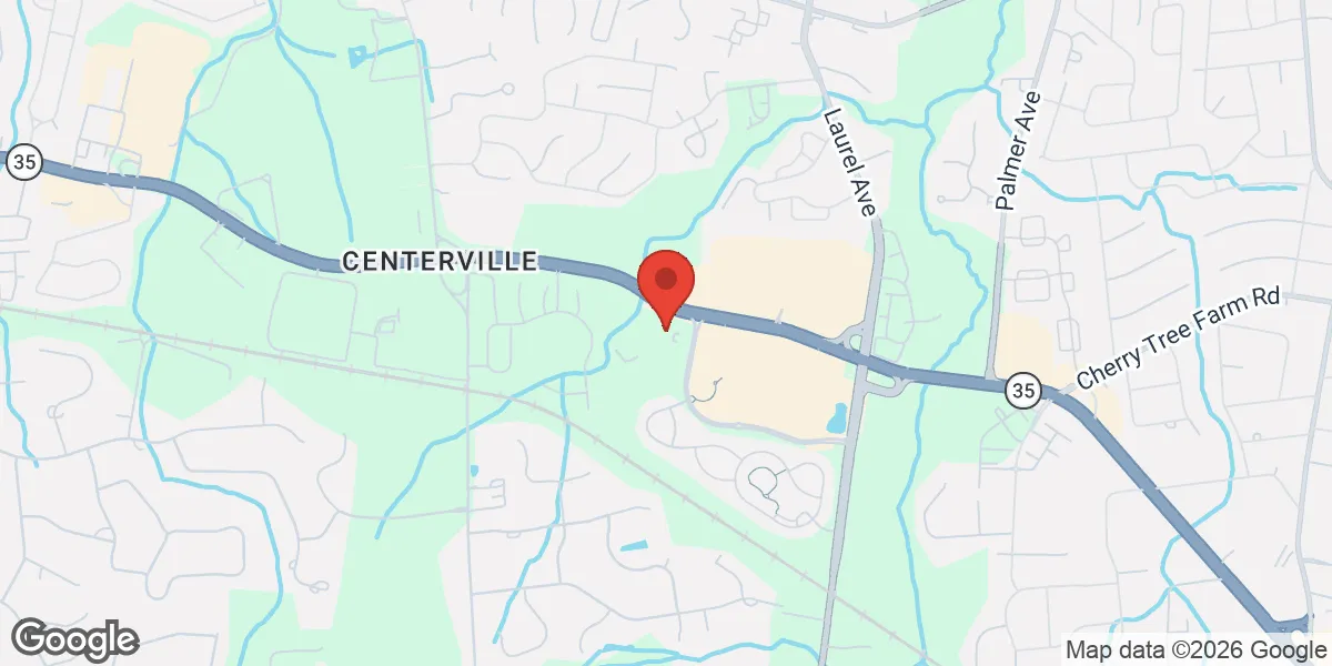 Map showing Gameday Men’s Health Holmdel location